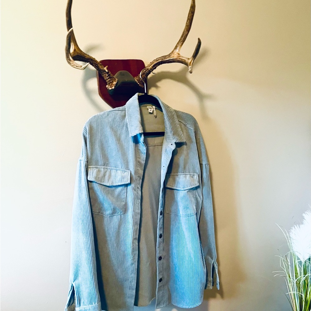 Blue Corduroy Jacket